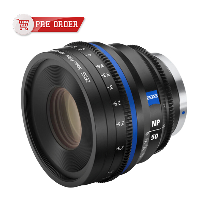 Zeiss Nano Prime 50mm T1.5 Cine Lens Sony E Feet (建議零售價 $40880 , 訂金 $4000)